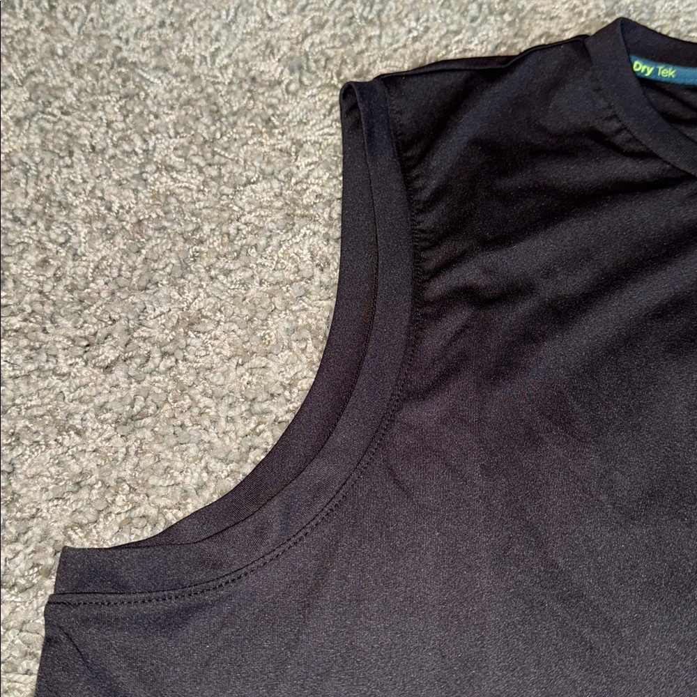 Tek Gear Black Dry Tek Tank Top Mens (XXL) - Picture 2 of 6